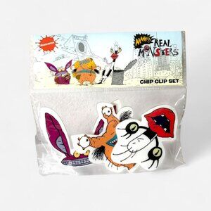 Aaahh!!! Real Monsters Brand New Nickelodeon Chip Clip Set